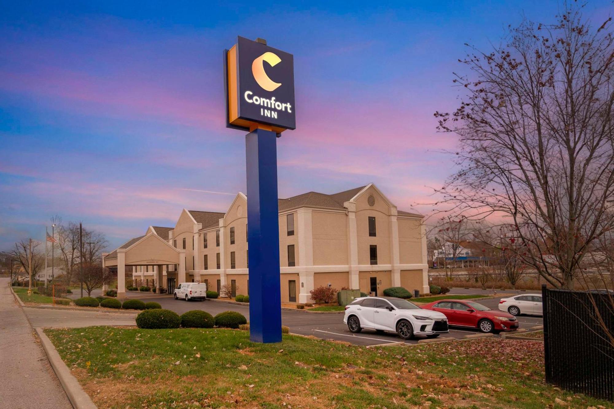 Comfort Inn Near Six Flags St Louis Pacific Exterior foto