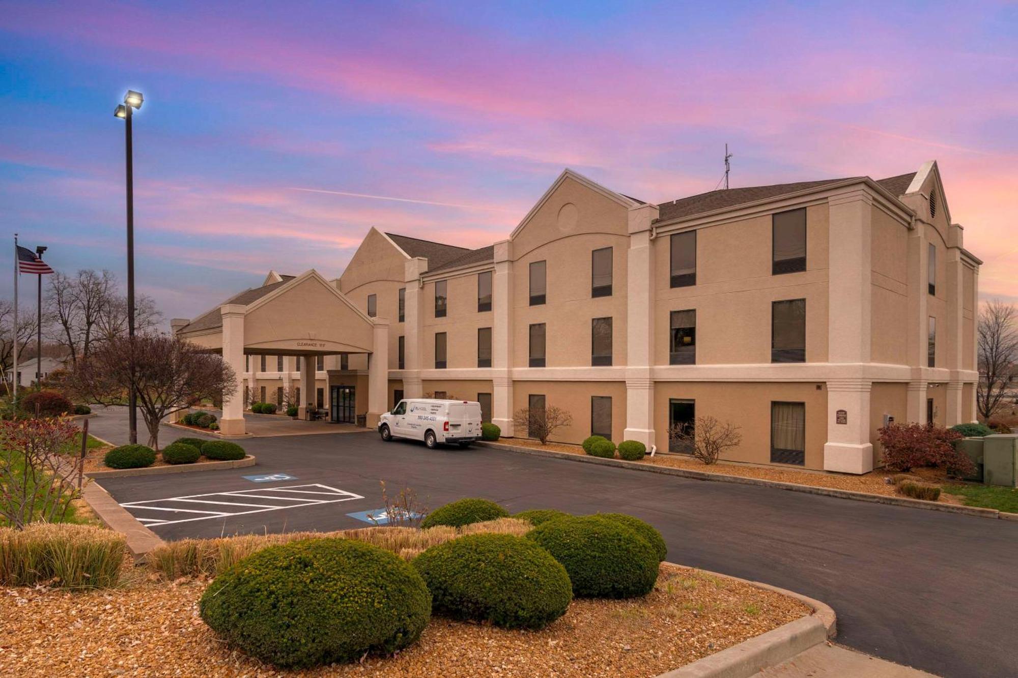 Comfort Inn Near Six Flags St Louis Pacific Exterior foto